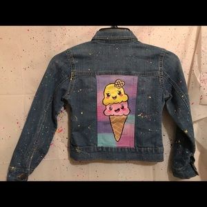 Handpainted Denim Jacket